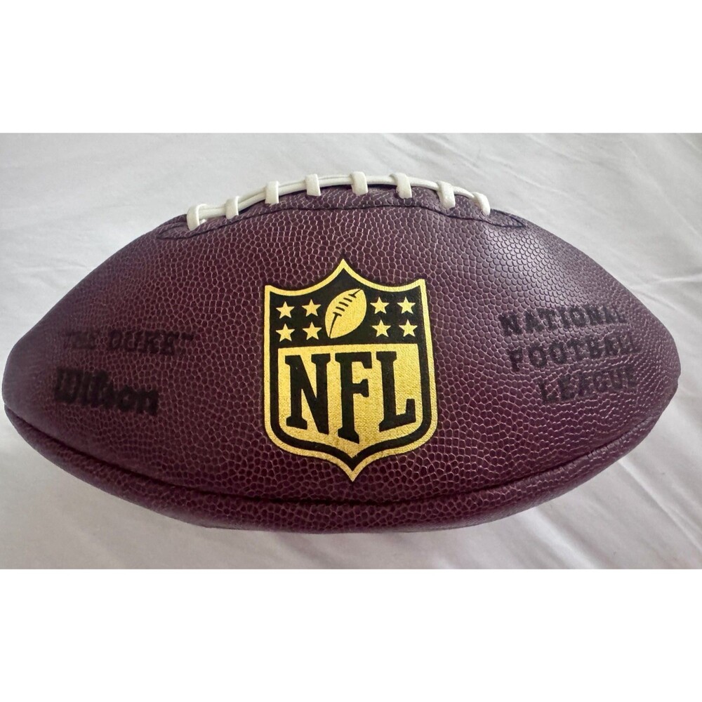 Wilson The Duke NFL Bud Light Full Size Football AFC NFC Rare Collectible